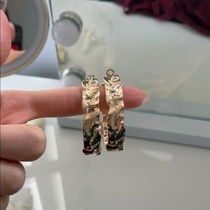 Large Gold Hoop Earrings